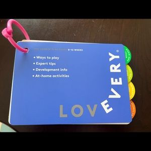Gently used(Like New) Lovevery 0-12months playkit